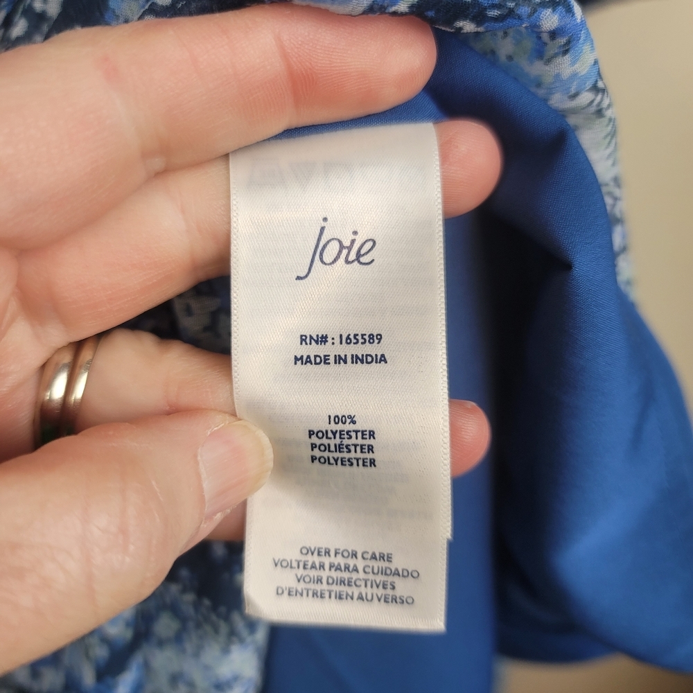 NWT Joie Limited Edition Chiffon Tiered Maxi Dress size M - Picture 7 of 10